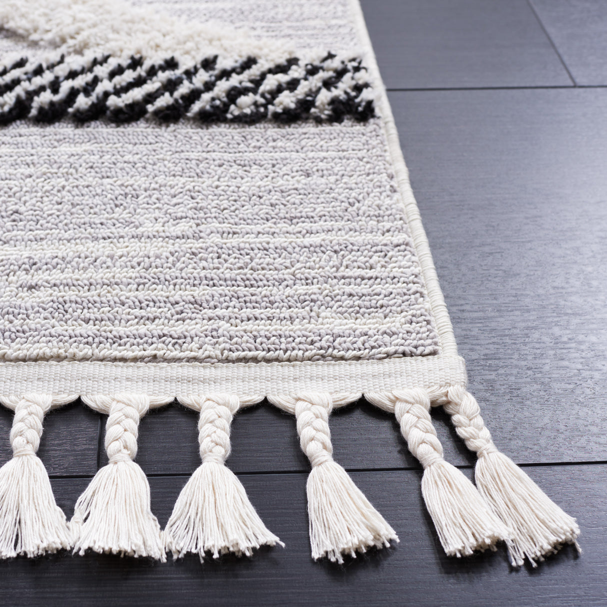 Safavieh Marrakesh Mrk564F Grey/Ivory Rug.