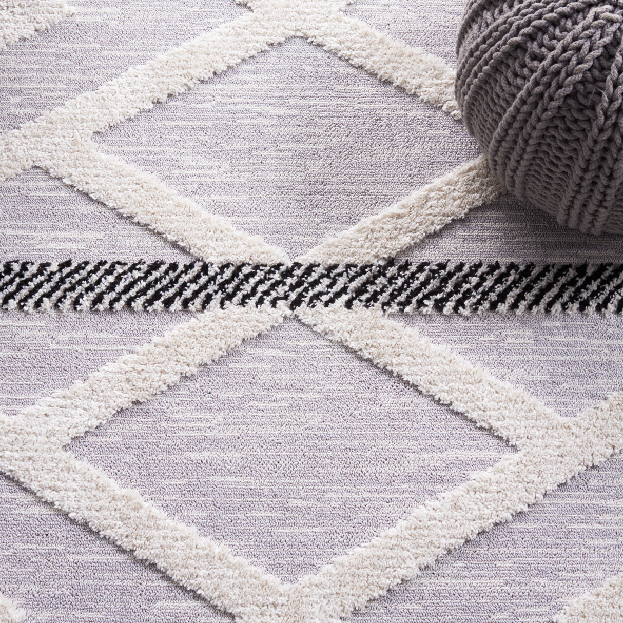 Safavieh Marrakesh Mrk564F Grey/Ivory Rug.