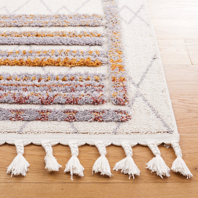 Safavieh Marrakesh Mrk570F Grey/Multi Rug.