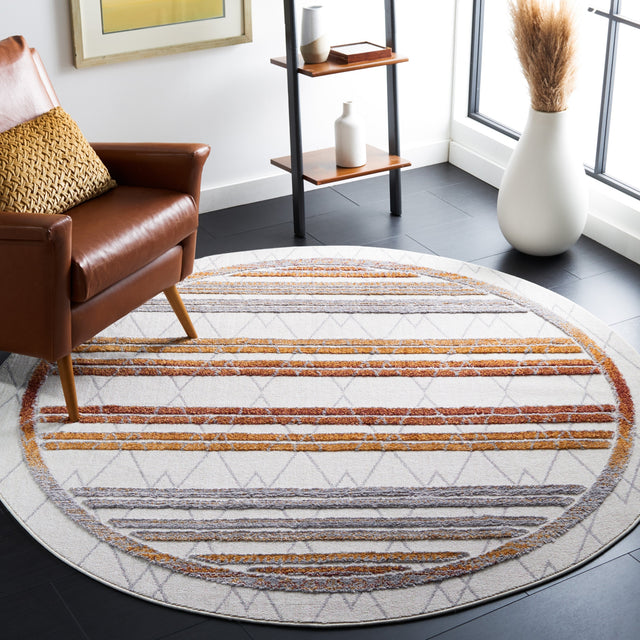 Safavieh Marrakesh Mrk570F Grey/Multi Rug.