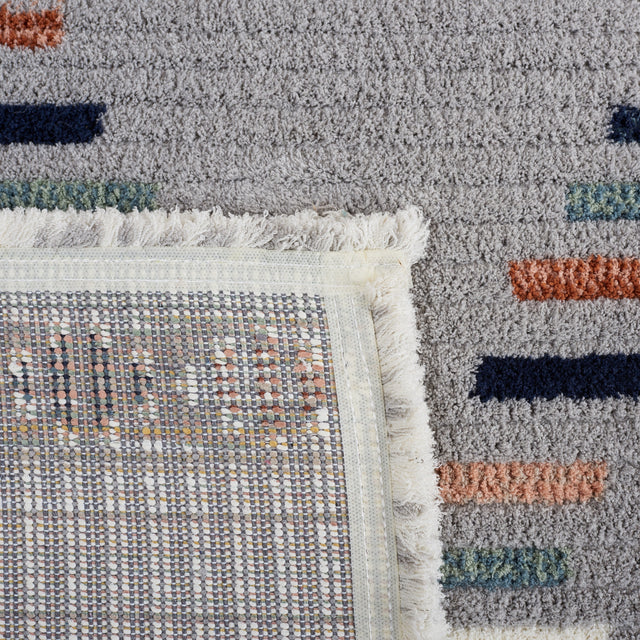 Safavieh Marrakesh Mrk602F Grey/Blue Rust Rug.