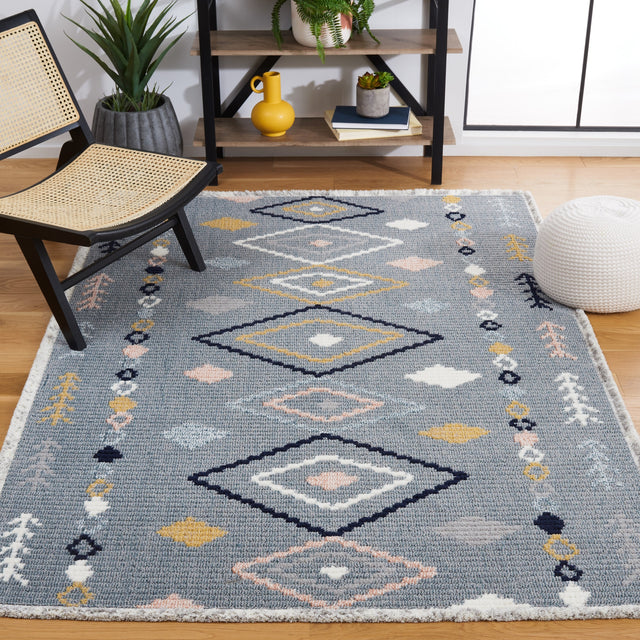 Safavieh Marrakesh Mrk604N Grey/Multi Rug.