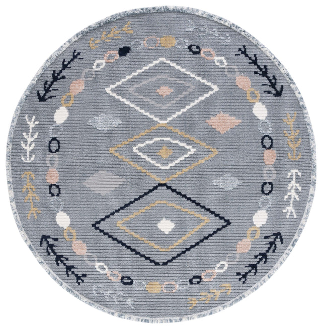 Safavieh Marrakesh Mrk604N Grey/Multi Rug.
