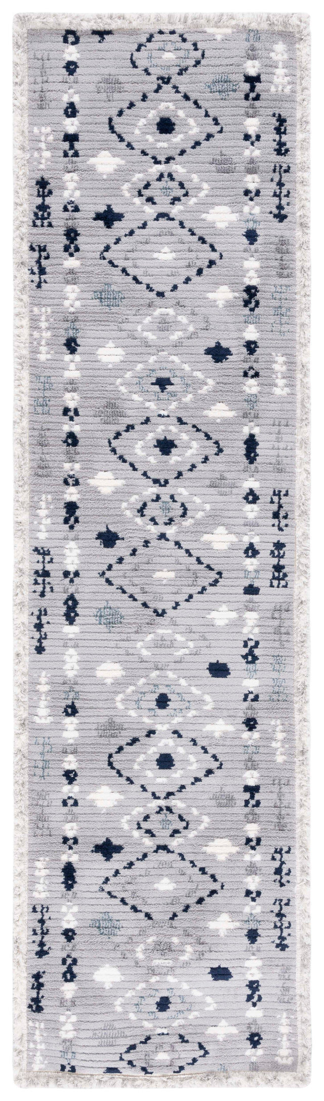 Safavieh Marrakesh Mrk604P Grey/Navy Rug.