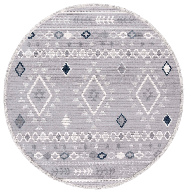 Safavieh Marrakesh Mrk606F Grey/Light Grey Rug.