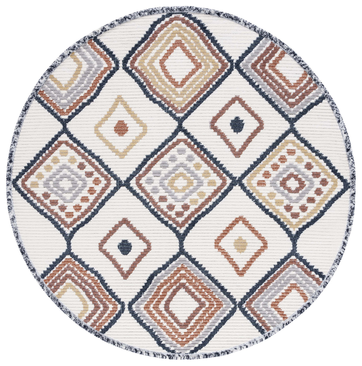 Safavieh Marrakesh Mrk608A Ivory/Multi Rug.