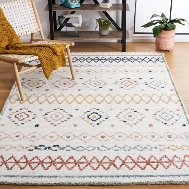 Safavieh Marrakesh Mrk612A Ivory/Multi Rug.