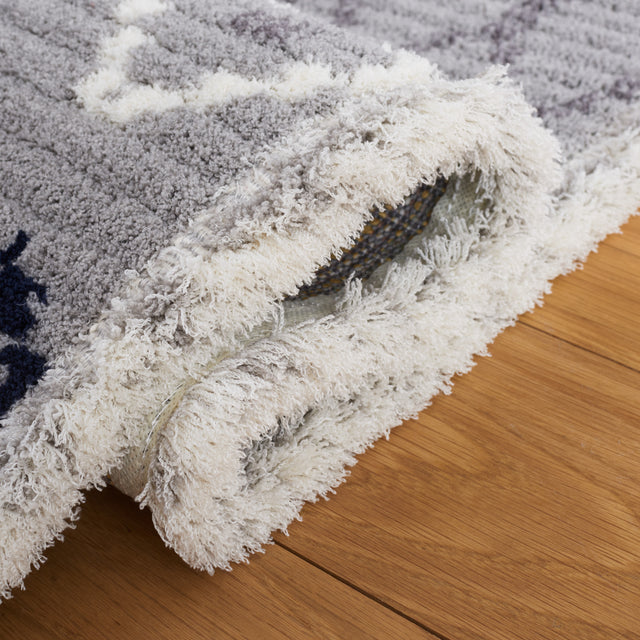 Safavieh Marrakesh Mrk612F Grey/Navy Rug.