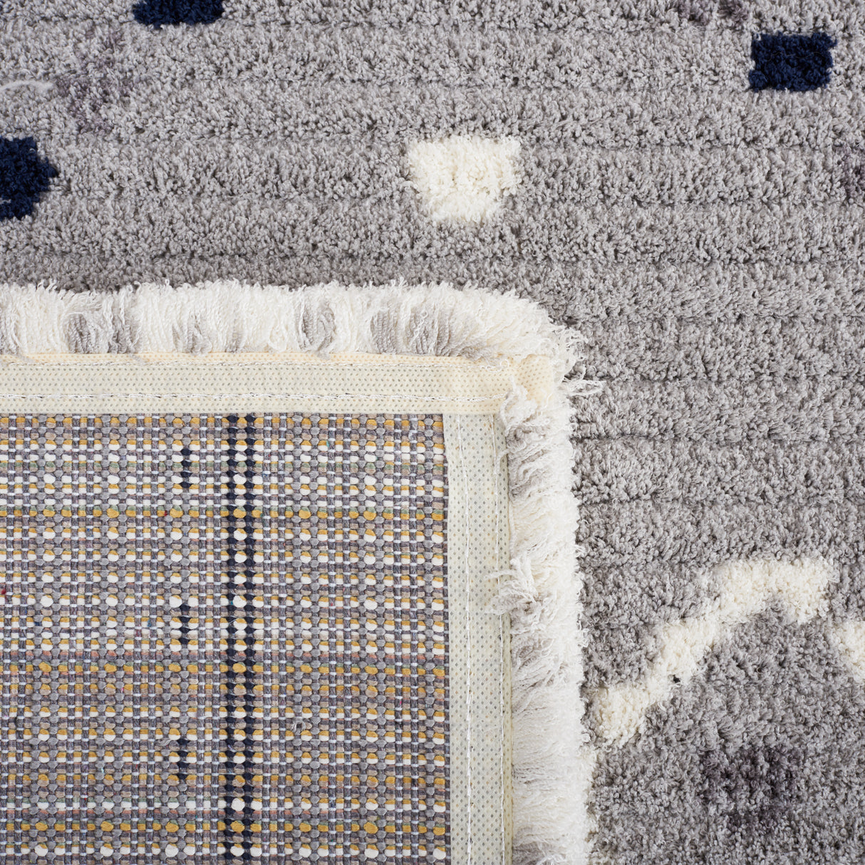 Safavieh Marrakesh Mrk612F Grey/Navy Rug.