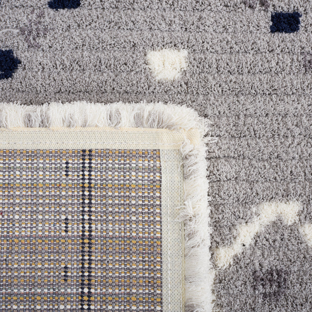 Safavieh Marrakesh Mrk612F Grey/Navy Rug.