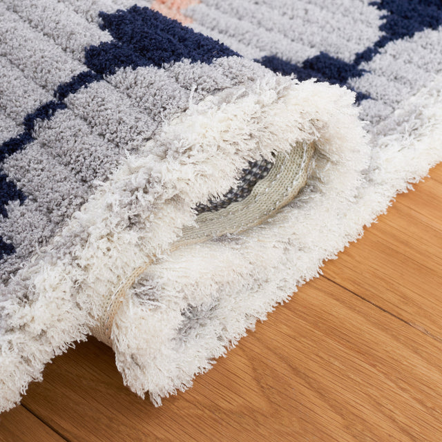 Safavieh Marrakesh Mrk616F Grey/Blue Rust Rug.