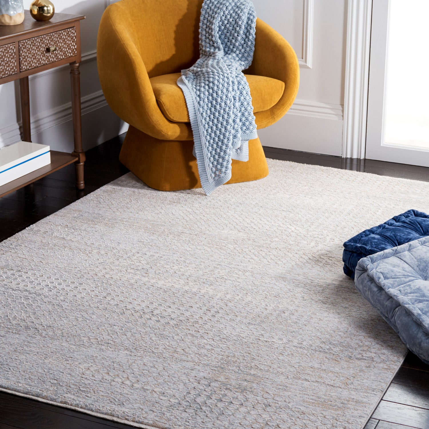 Safavieh Marmara Mrm300F Grey/Beige Blue Rug.