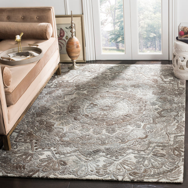 Safavieh Marquee Mrq110C Grey/Ivory Rugs.