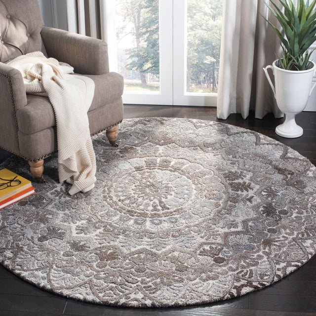 Safavieh Marquee Mrq110C Grey/Ivory Rugs.