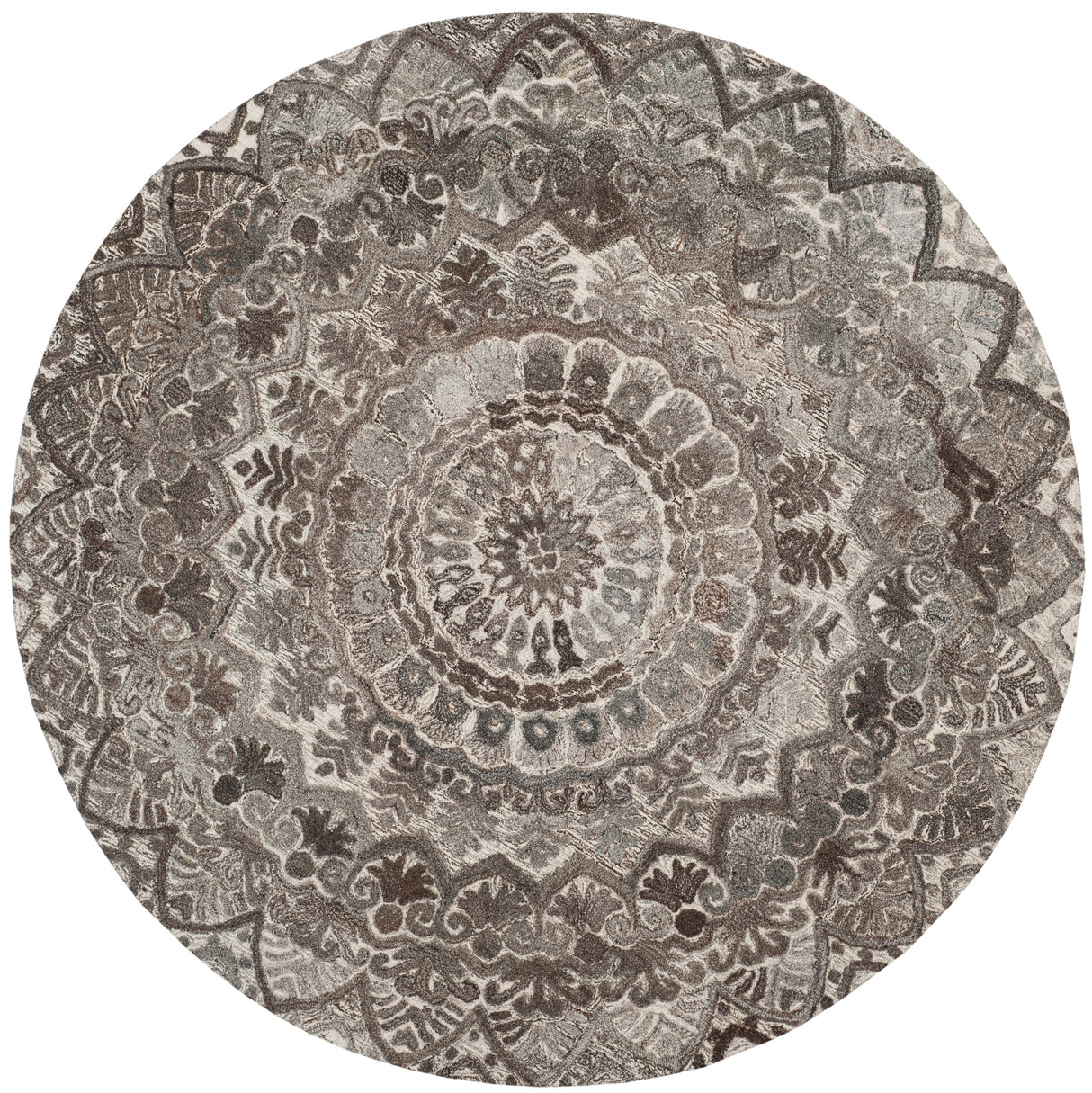 Safavieh Marquee Mrq110C Grey/Ivory Rugs.