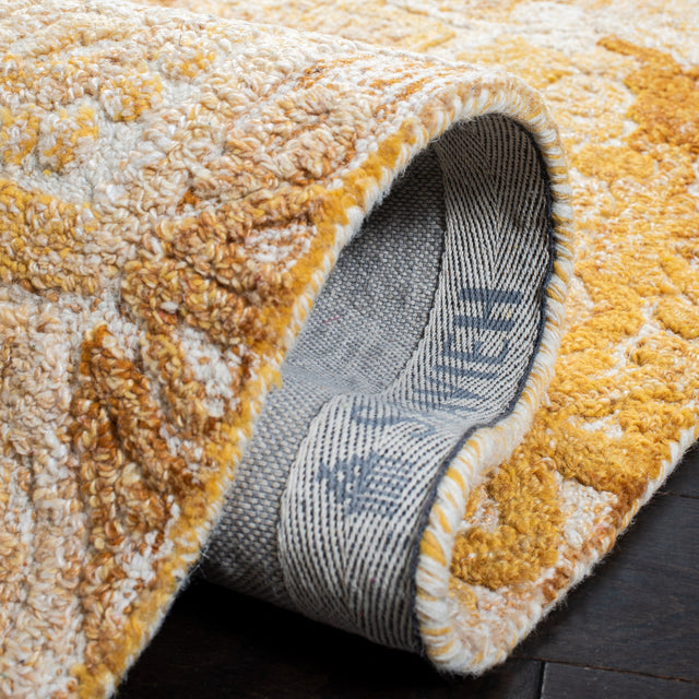 Safavieh Marquee Mrq110E Yellow/Ivory Rugs.