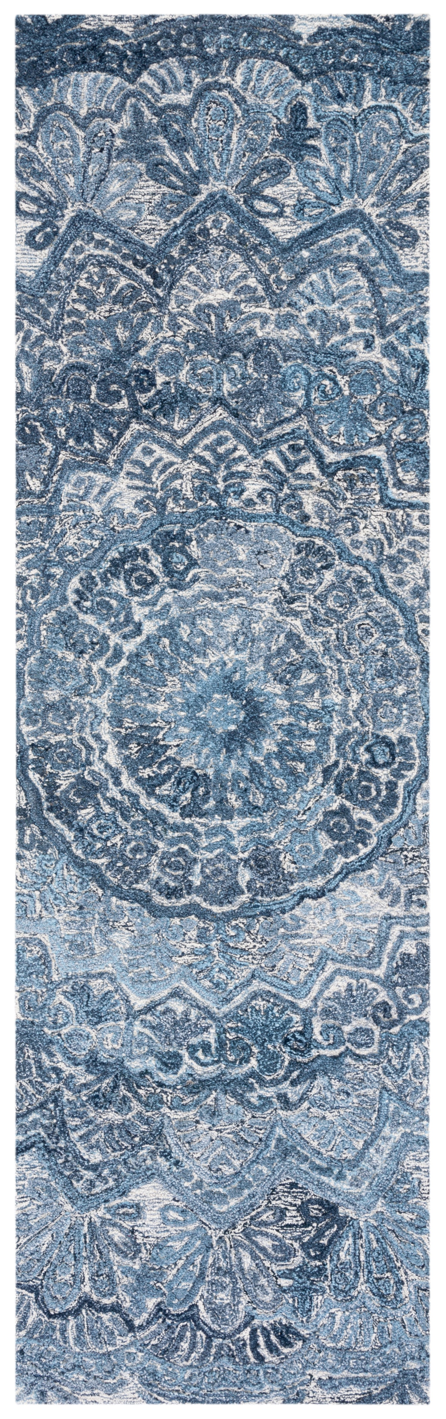 Safavieh Marquee Mrq110N Blue/Grey Rugs.