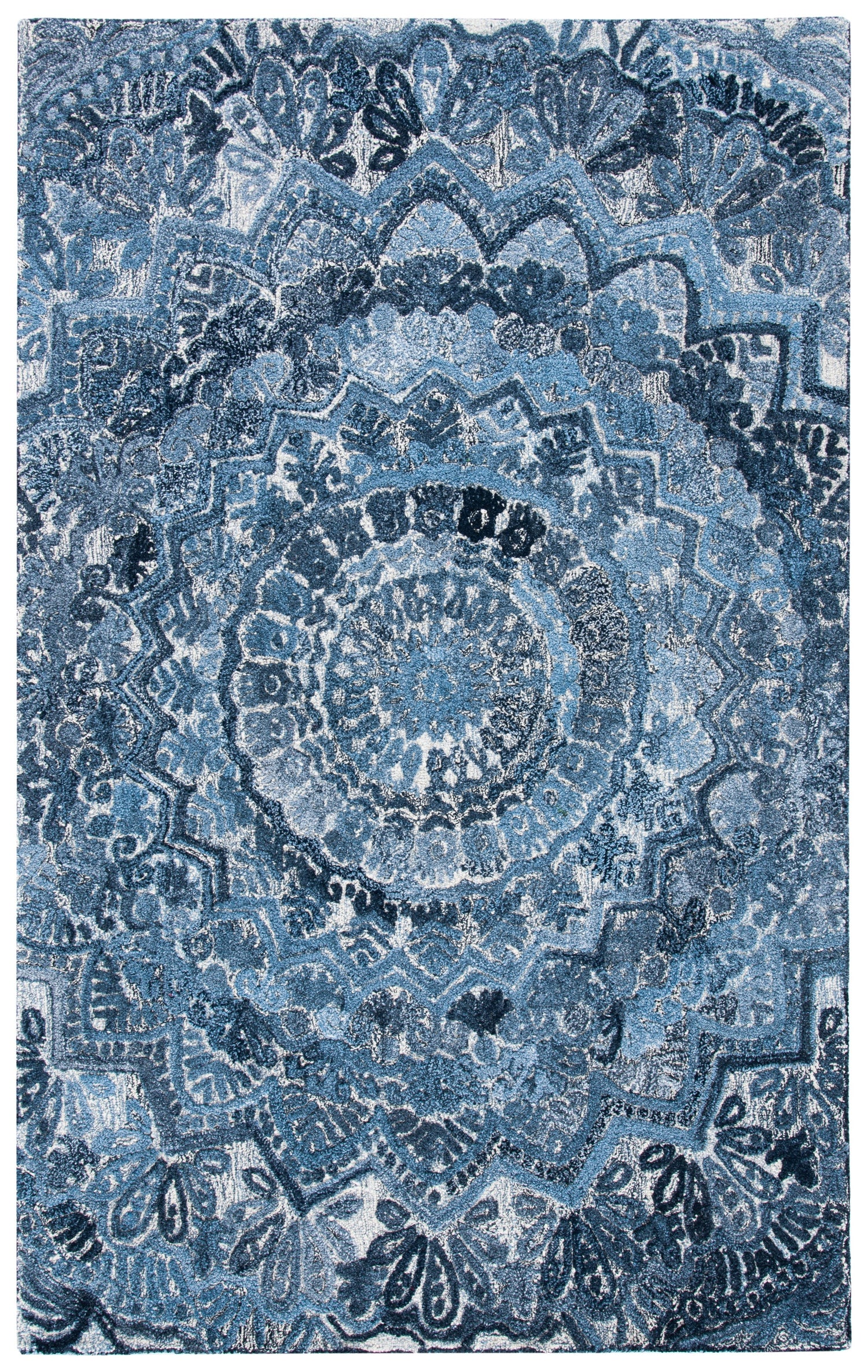 Safavieh Marquee Mrq110N Blue/Grey Rugs.
