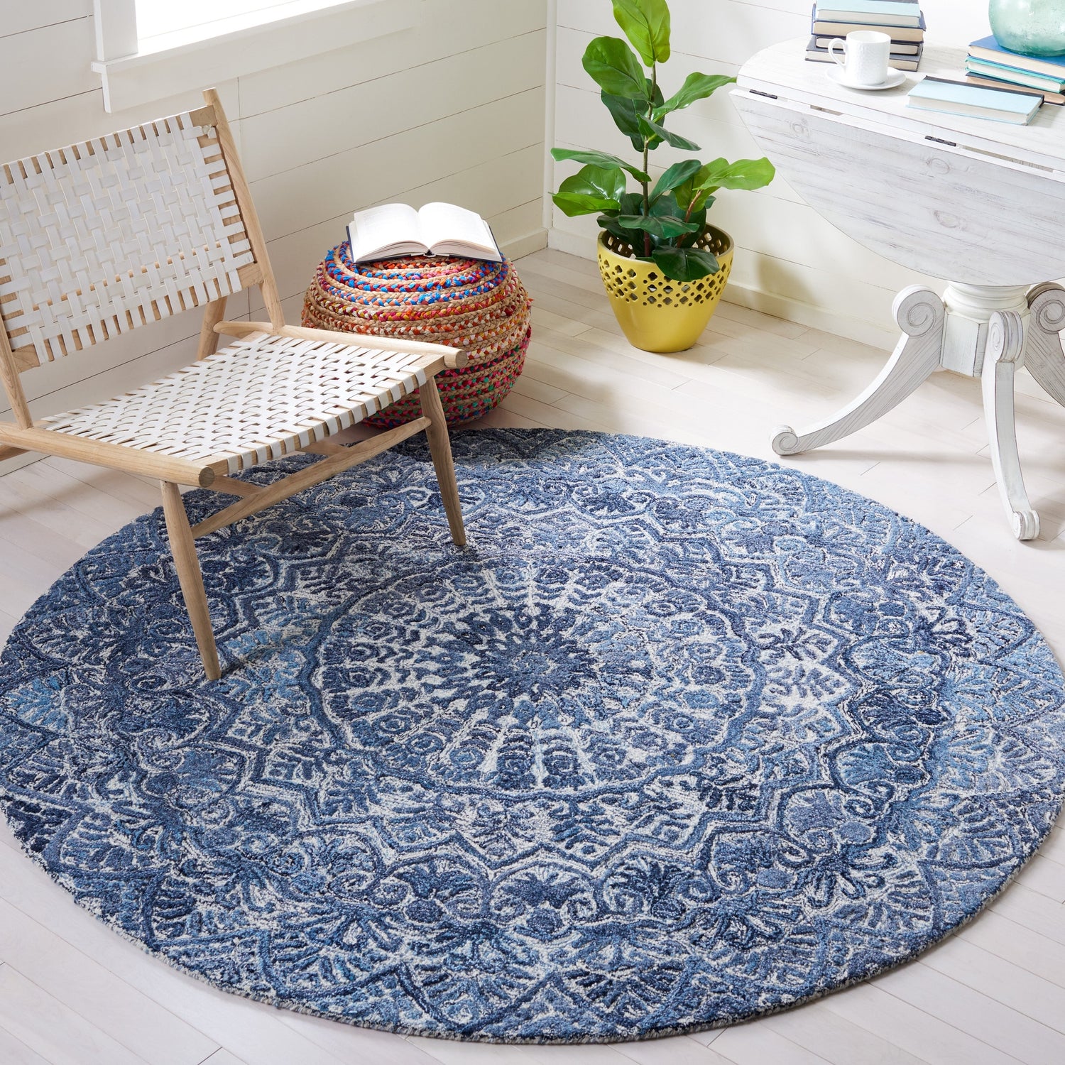 Safavieh Marquee Mrq110N Blue/Grey Rugs.