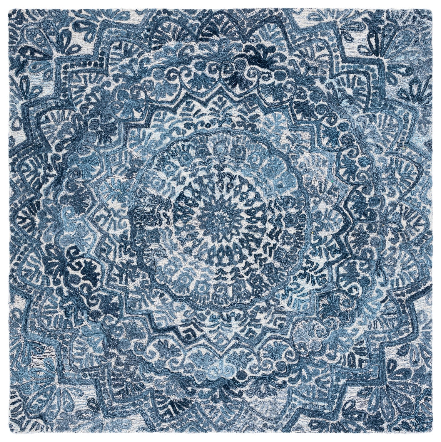 Safavieh Marquee Mrq110N Blue/Grey Rugs.