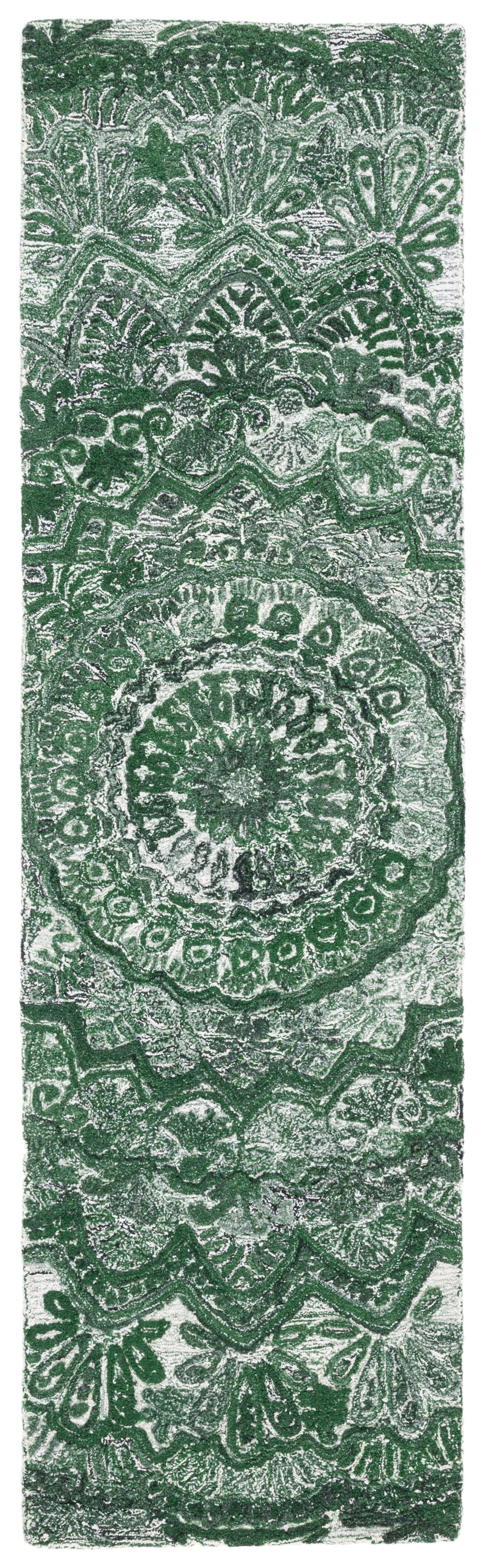 Safavieh Marquee Mrq110Y Green/Ivory Rug.
