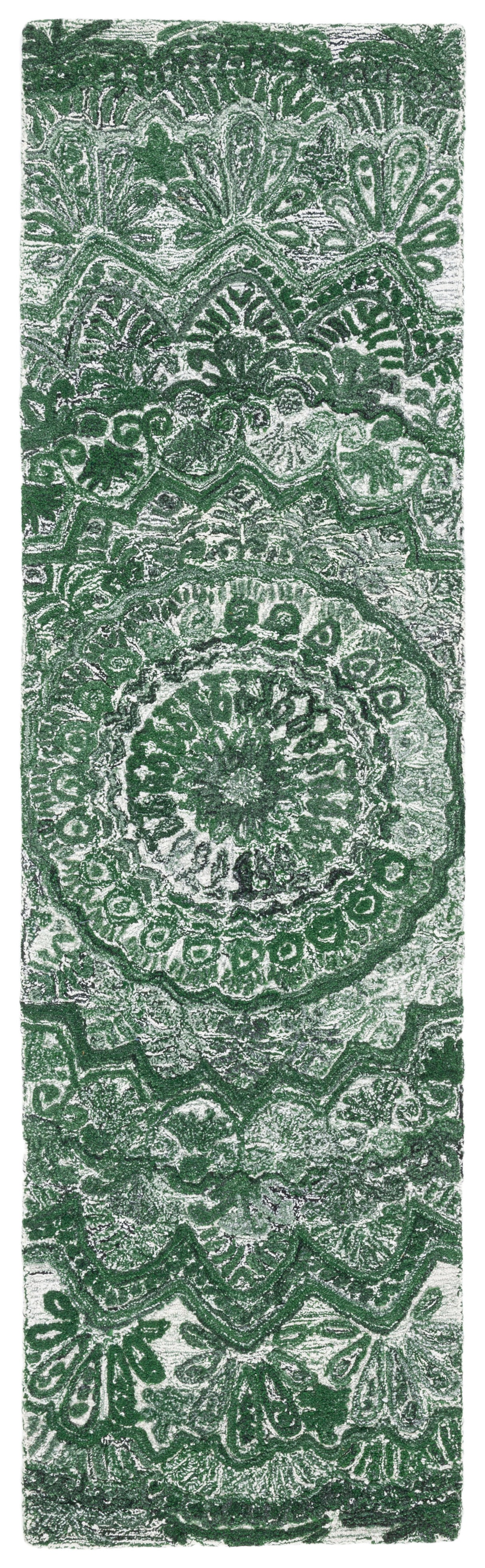 Safavieh Marquee Mrq110Y Green/Ivory Rug.