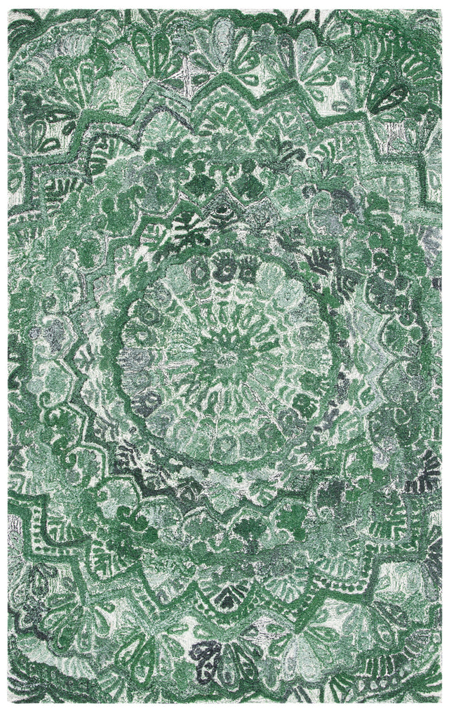 Safavieh Marquee Mrq110Y Green/Ivory Rug.