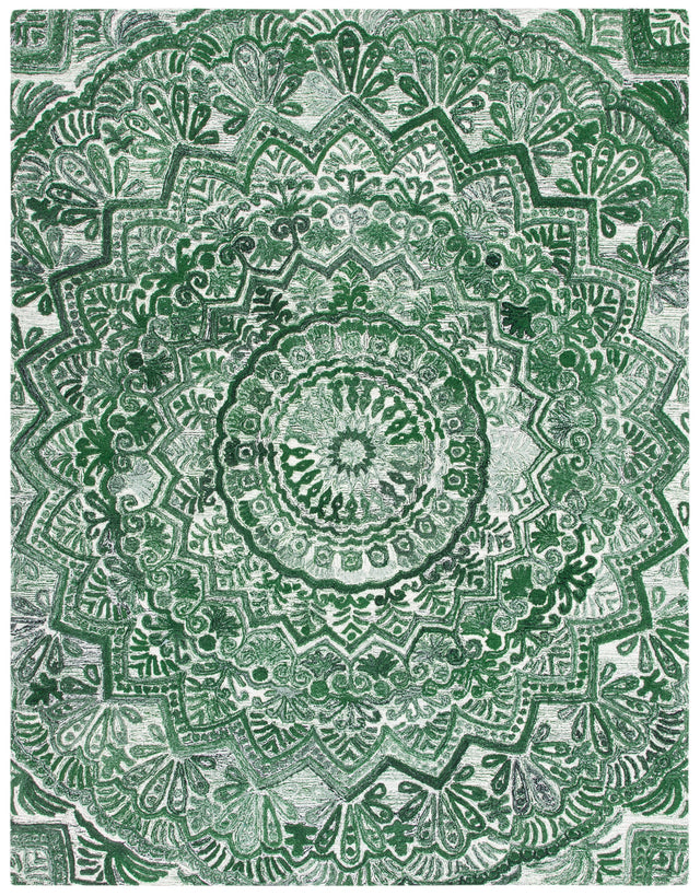 Safavieh Marquee Mrq110Y Green/Ivory Rug.
