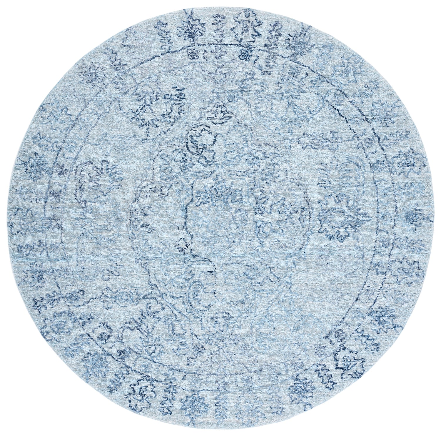 Safavieh Marquee Mrq112J Light Blue/Navy Rugs.