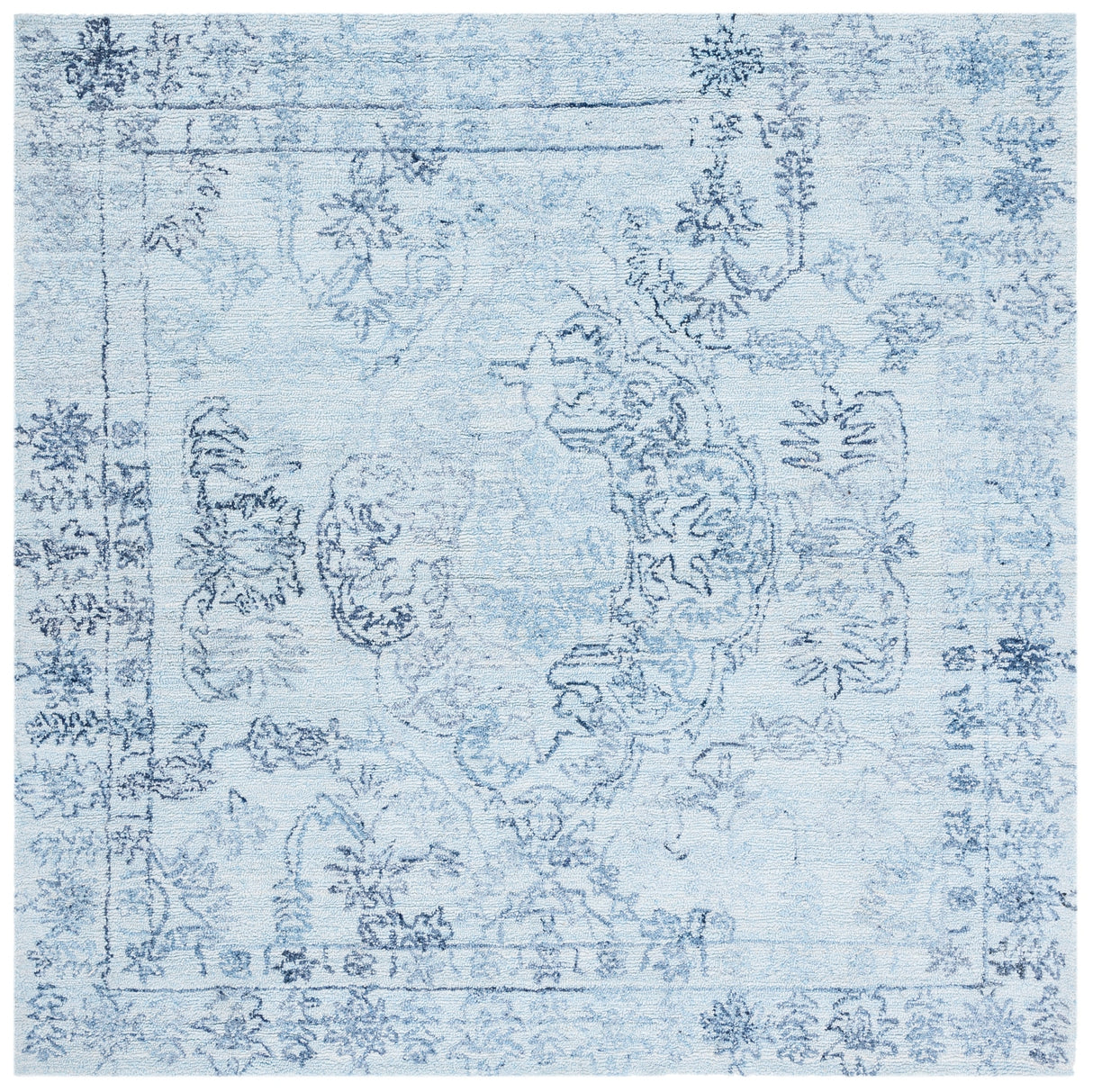 Safavieh Marquee Mrq112J Light Blue/Navy Rugs.