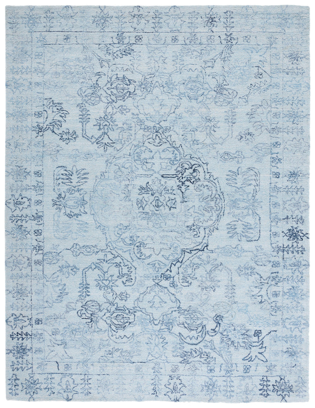 Safavieh Marquee Mrq112J Light Blue/Navy Rugs.