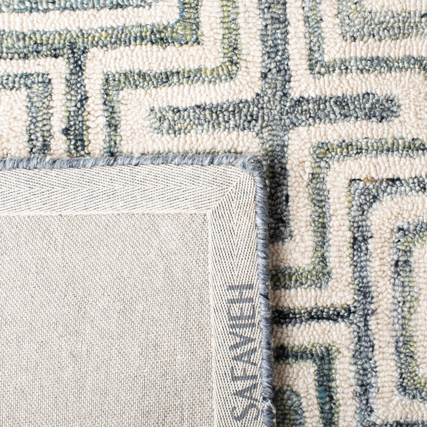 Safavieh Marquee Mrq113A Ivory/Blue Rugs.