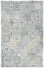Safavieh Marquee Mrq113A Ivory/Blue Rugs.