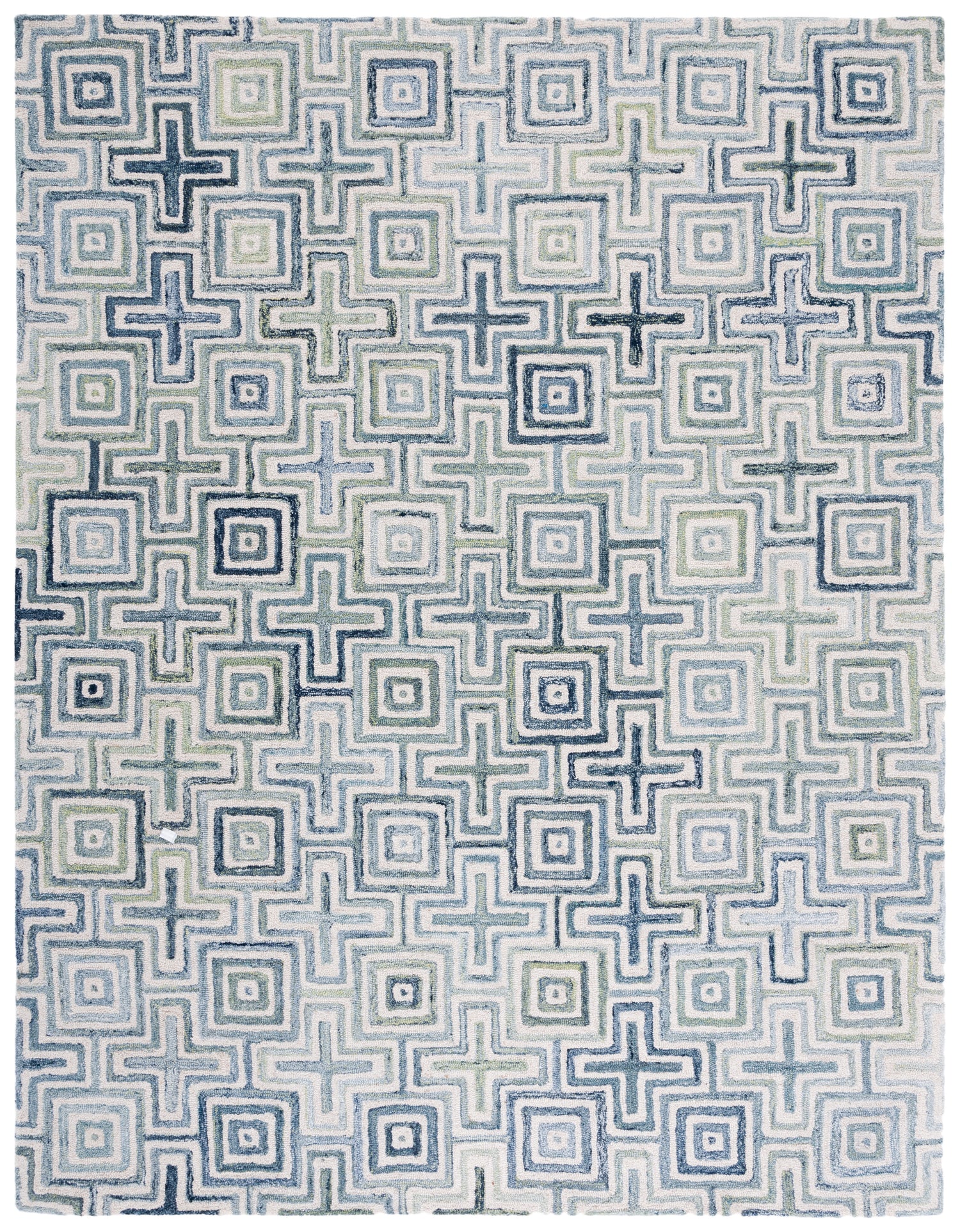 Safavieh Marquee Mrq113A Ivory/Blue Rugs.
