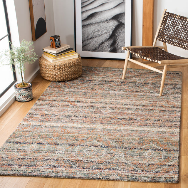Safavieh Marquee Mrq114Y Grey/Rust Rugs.