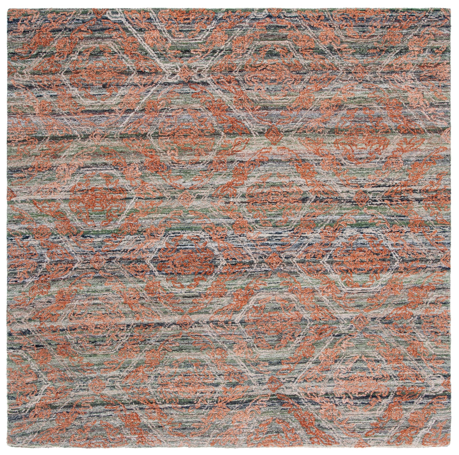 Safavieh Marquee Mrq114Y Grey/Rust Rugs.