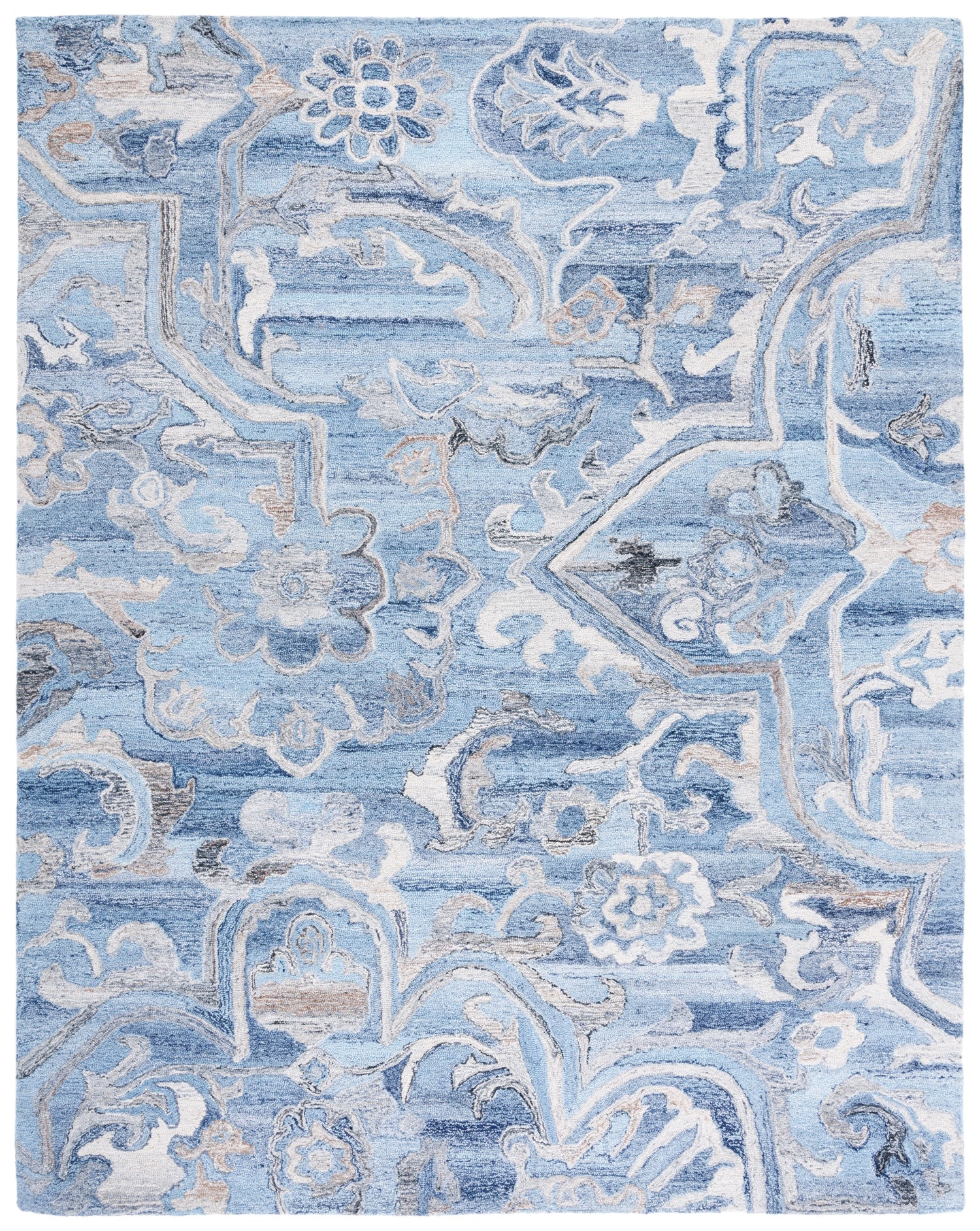 Safavieh Marquee Mrq116M Blue/Grey Rugs.
