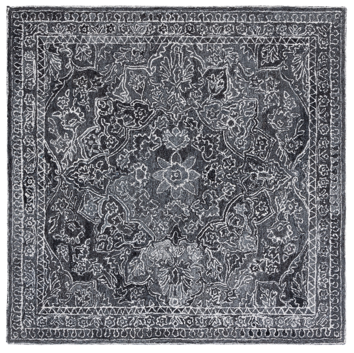 Safavieh Marquee Mrq117Z Black/Ivory Rugs.