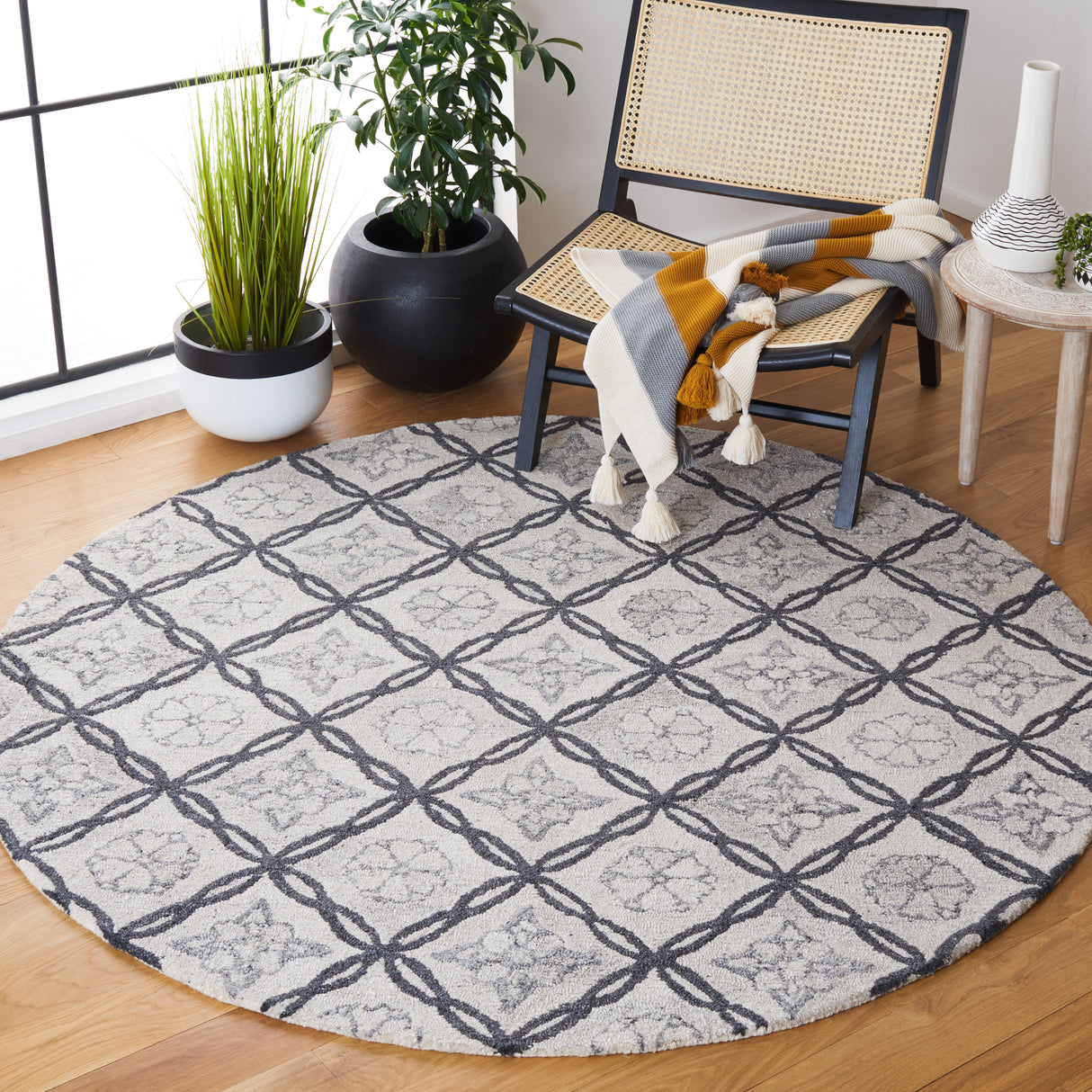 Safavieh Marquee Mrq118A Ivory/Grey Rugs.