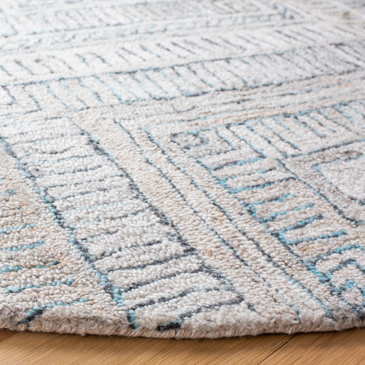 Safavieh Marquee Mrq119K Turquoise/Beige Rugs.
