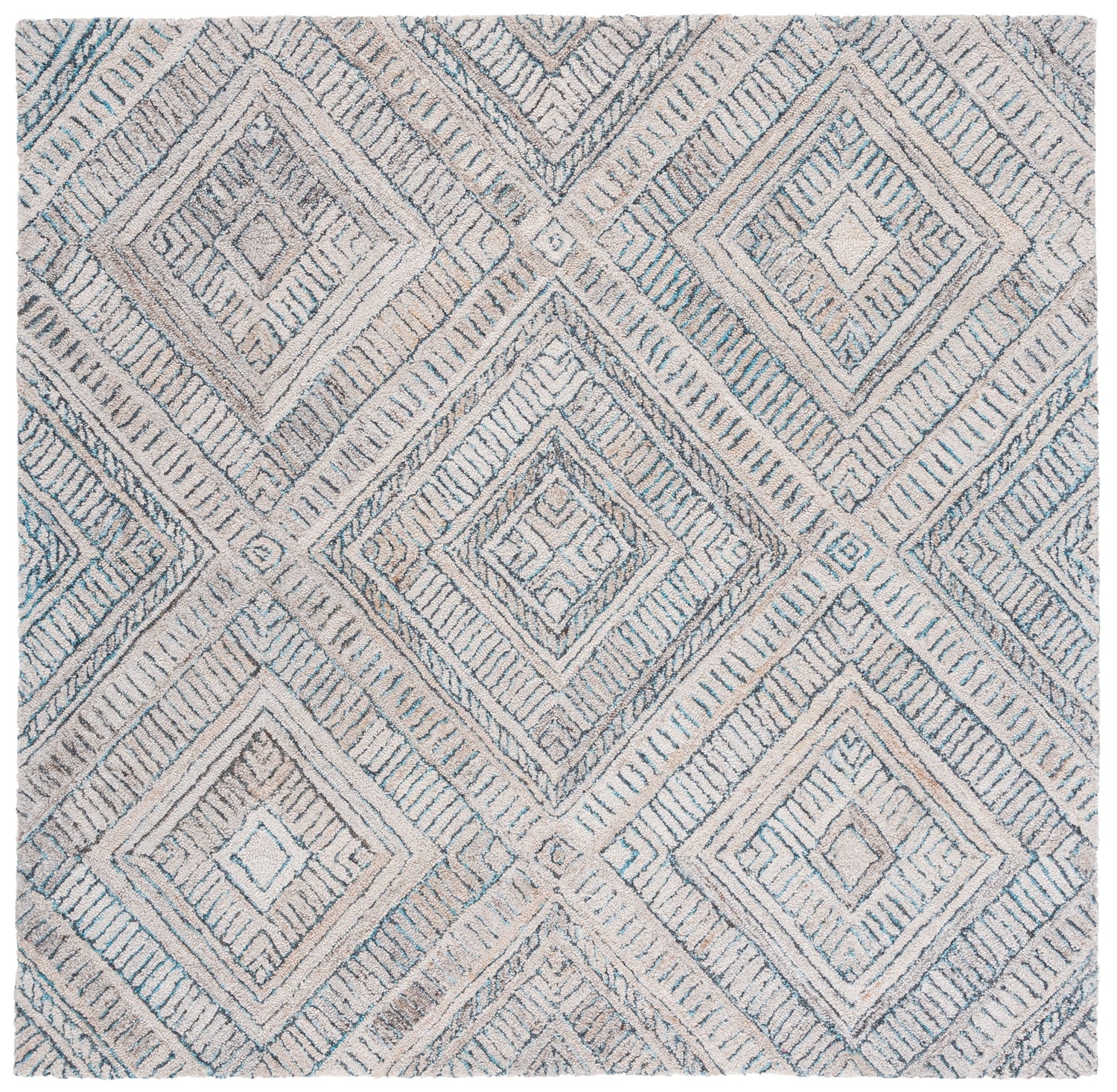 Safavieh Marquee Mrq119K Turquoise/Beige Rugs.