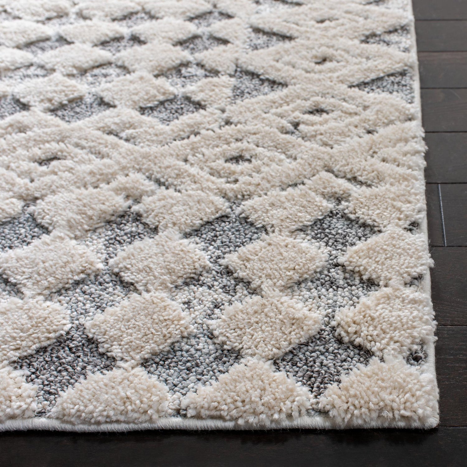 Safavieh Martha Stewart Msr0737A White/Light Grey Rugs.