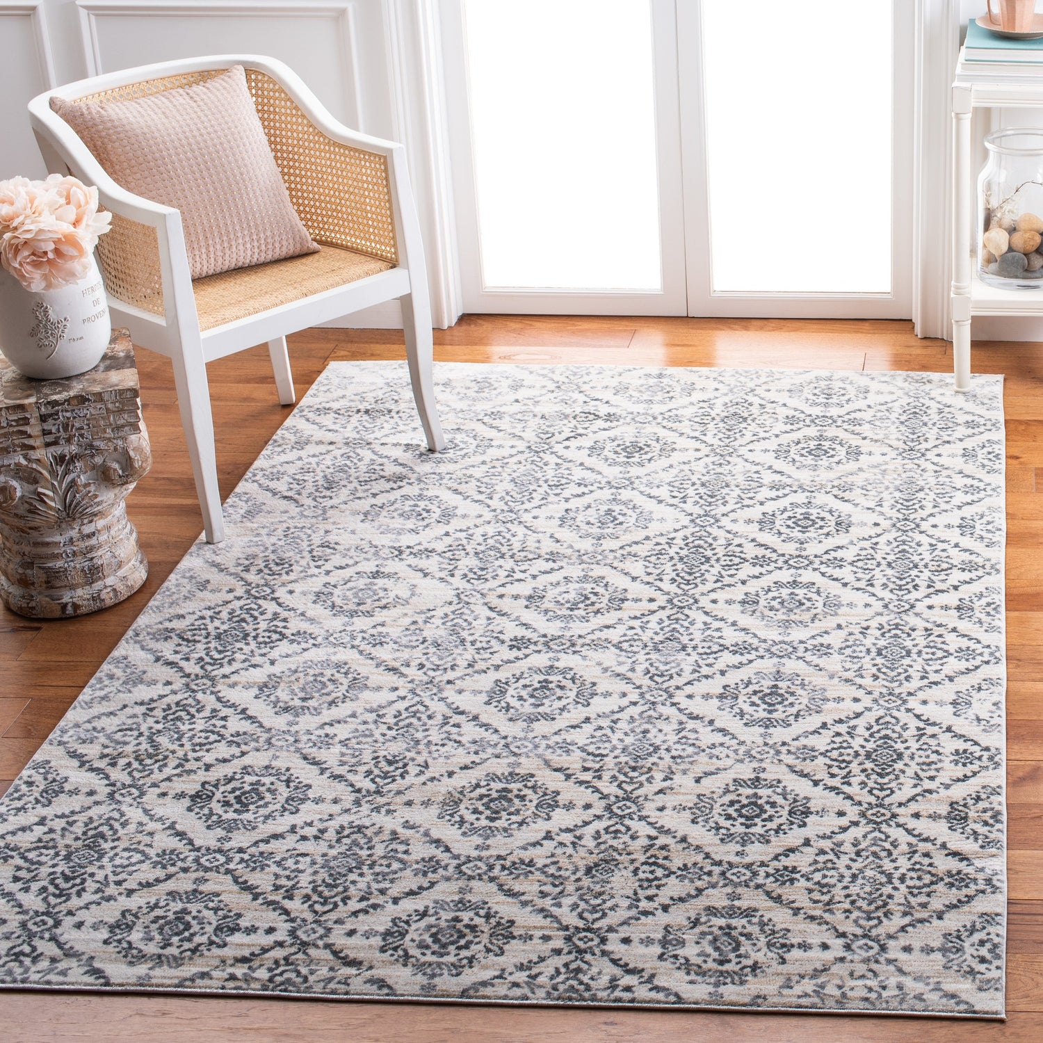 Safavieh Martha Stewart Msr0953F Cream/Grey Rugs.