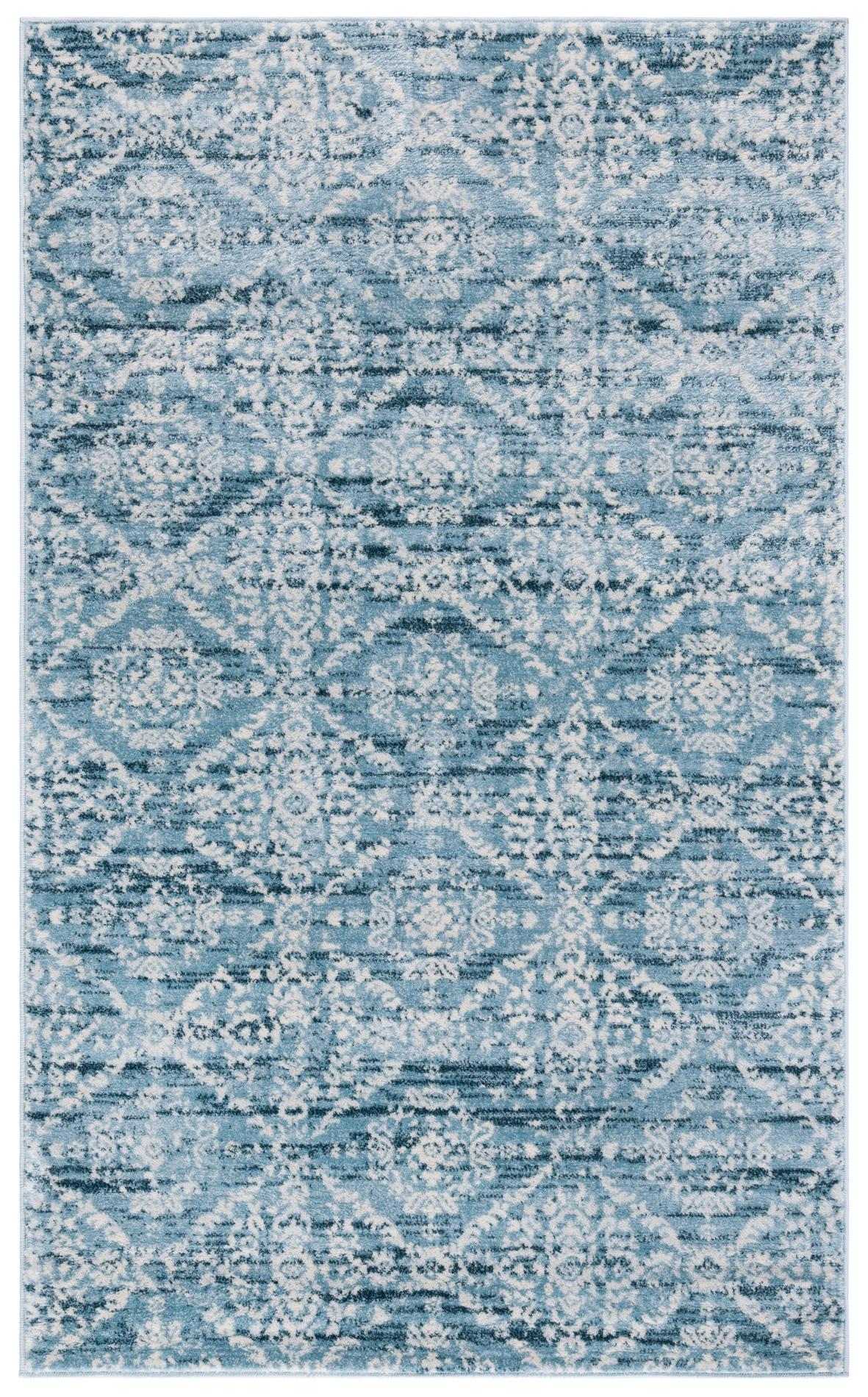 Safavieh Martha Stewart Msr0953L Denim Blue/Ivory Rugs.