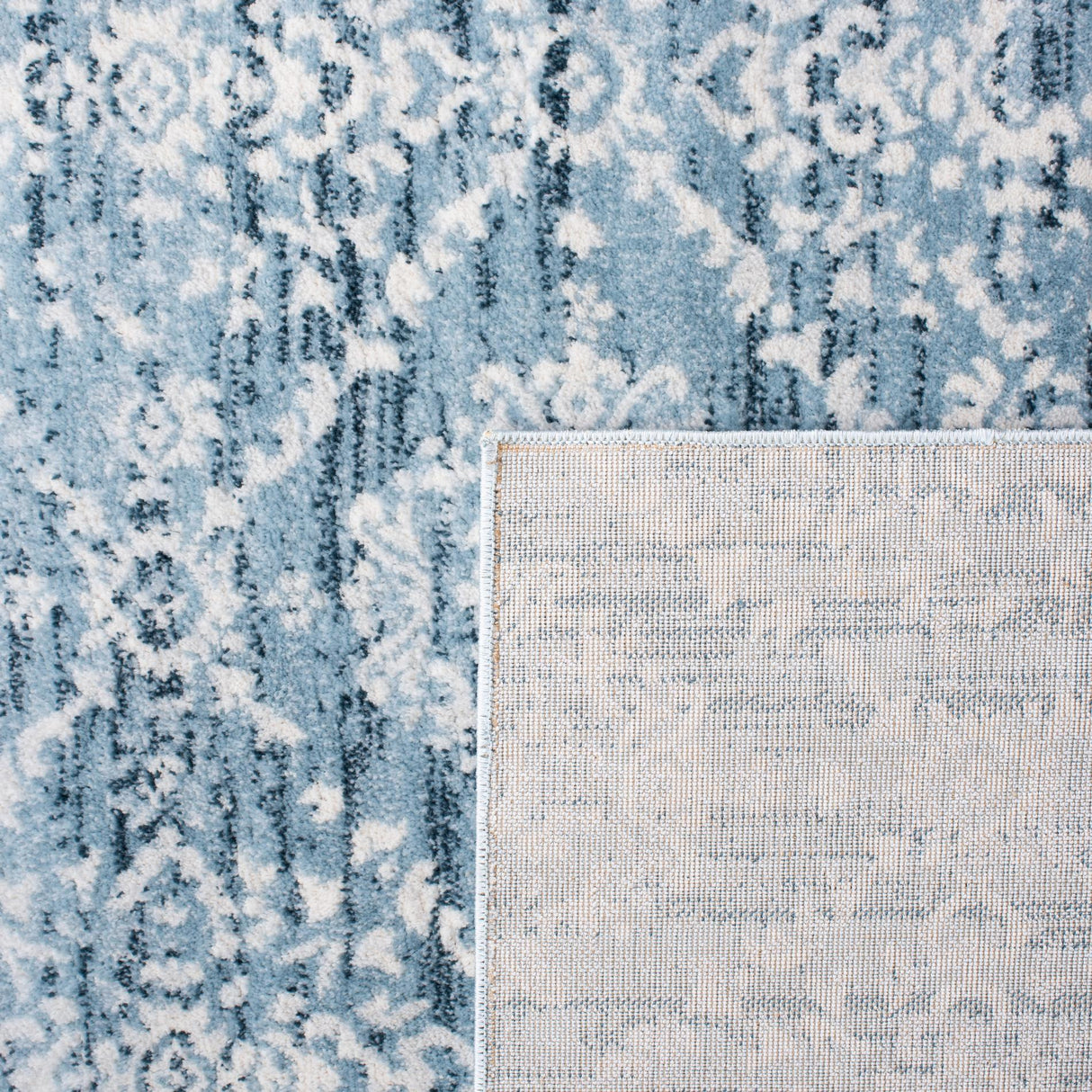 Safavieh Martha Stewart Msr0953L Denim Blue/Ivory Rugs.