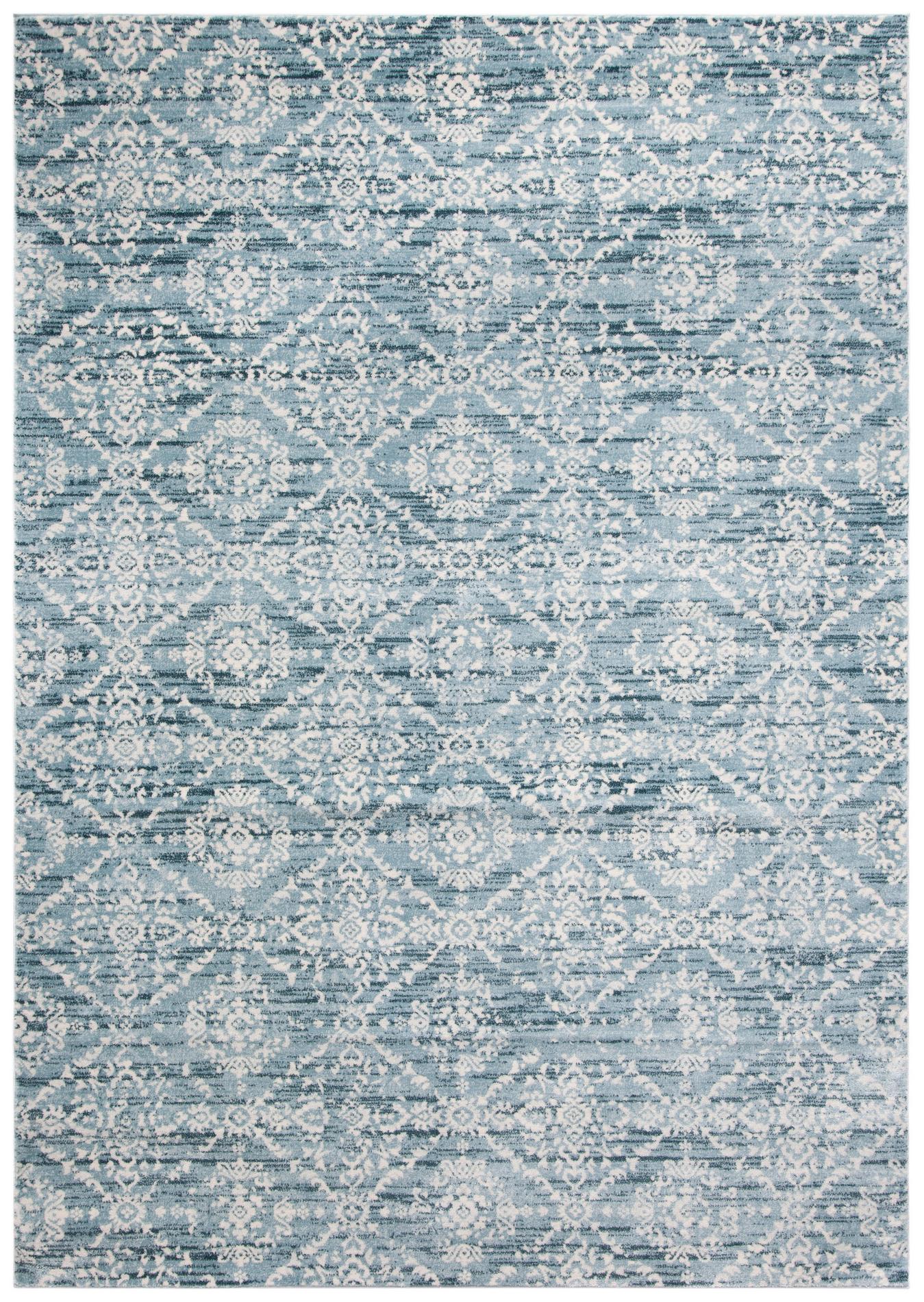 Safavieh Martha Stewart Msr0953L Denim Blue/Ivory Rugs.