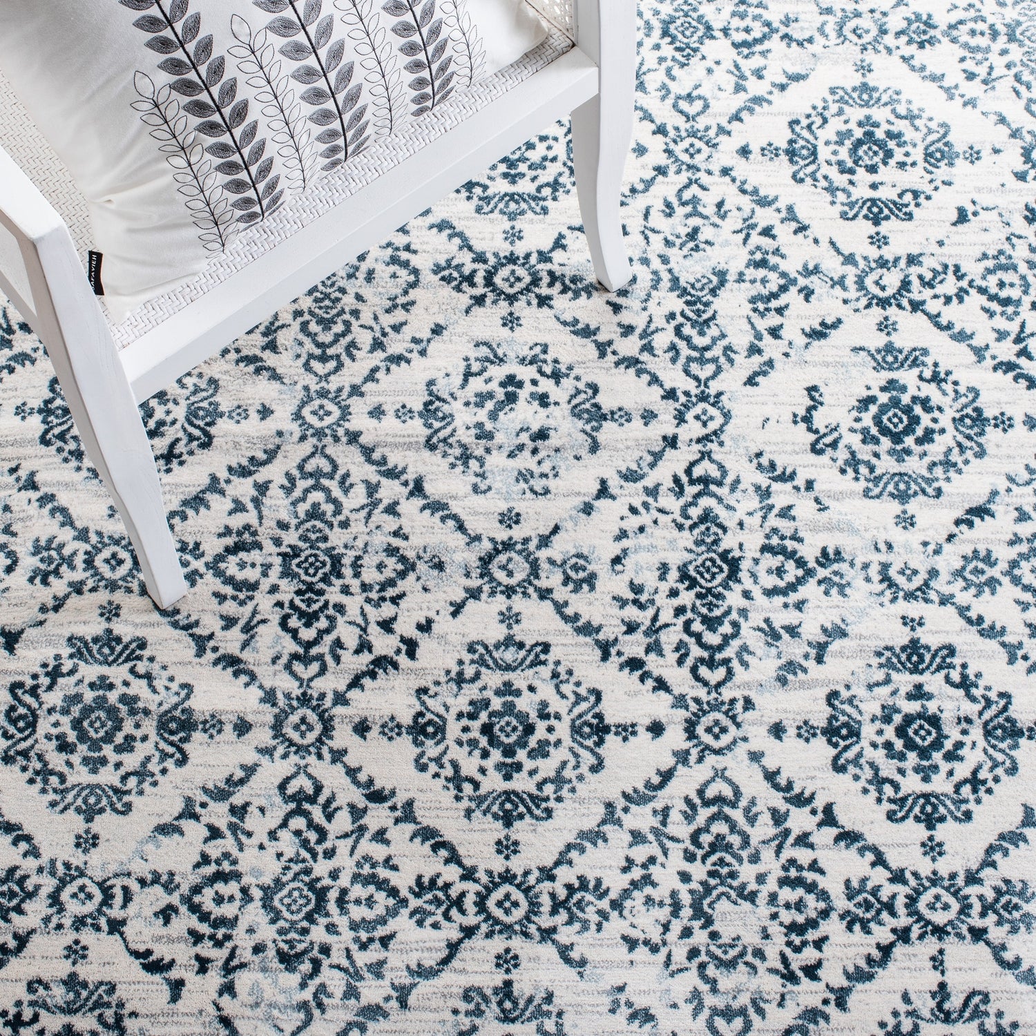 Safavieh Martha Stewart Msr0953N Navy/Ivory Rugs.