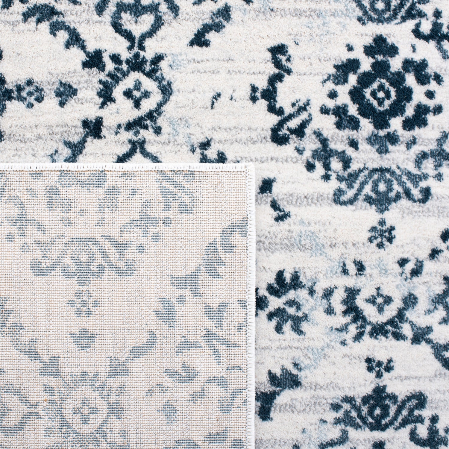 Safavieh Martha Stewart Msr0953N Navy/Ivory Rugs.