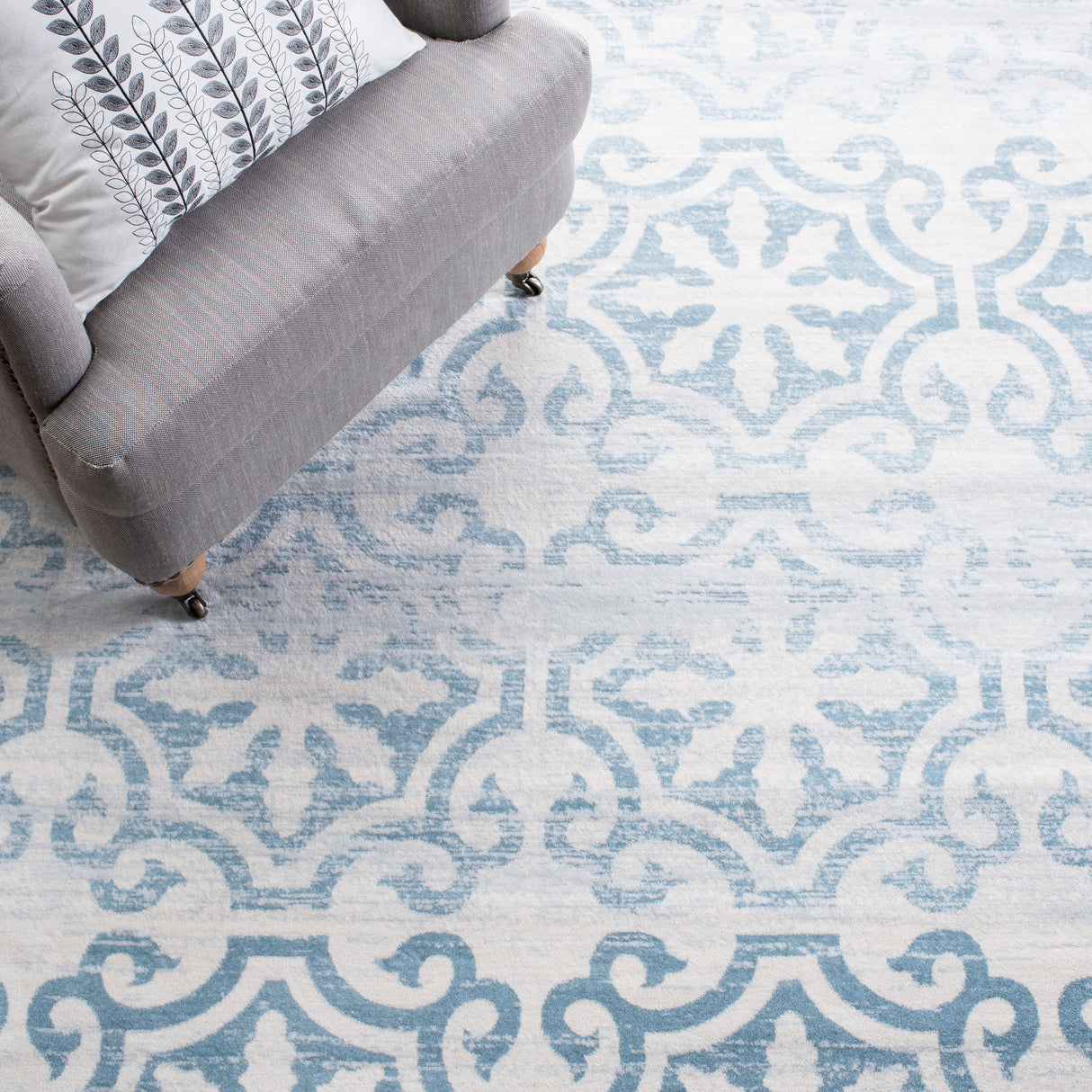 Safavieh Martha Stewart Msr0956K Turquoise/Ivory Rugs.