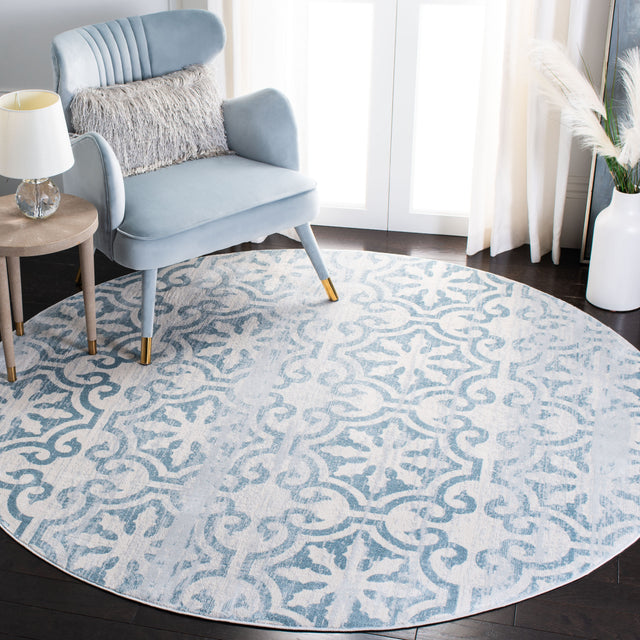 Safavieh Martha Stewart Msr0956K Turquoise/Ivory Rugs.